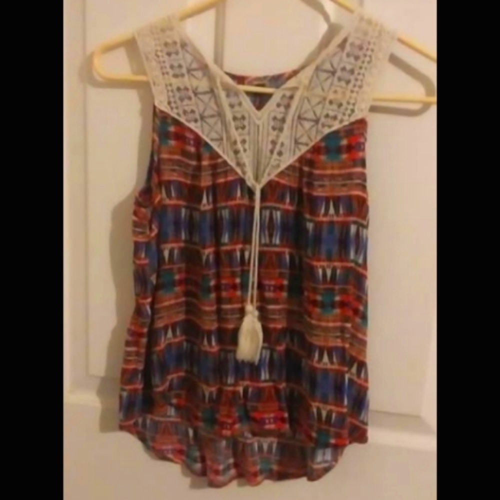 Multi color tank top